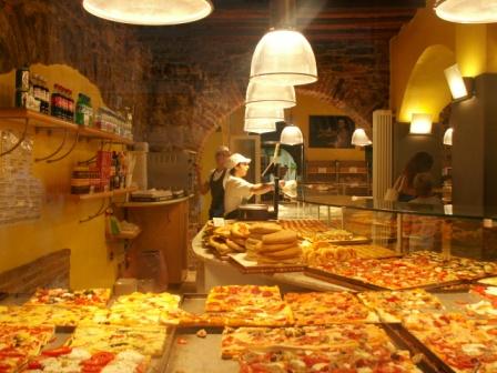 Пиццерия в Италии 